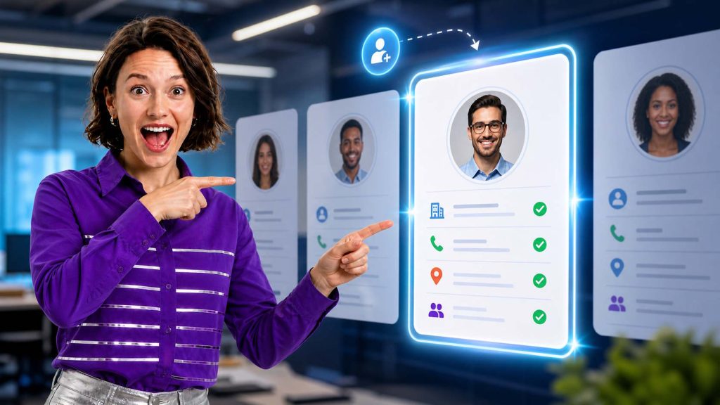 Enrich New CRM Records zaapit ai agent